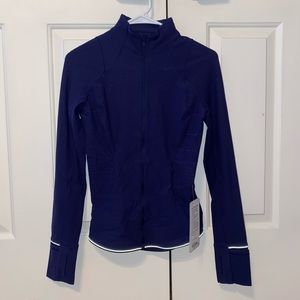 NWT Lululemon Dark Purple Track Jacket!